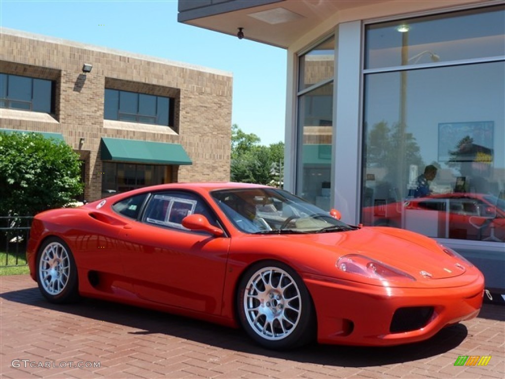 Red 2000 Ferrari 360 Challenge Race Car Exterior Photo #51081155