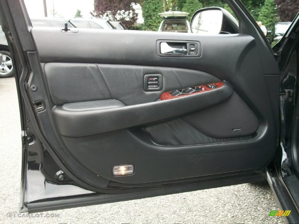 2000 Acura RL 3.5 Sedan Ebony Door Panel Photo #51081392