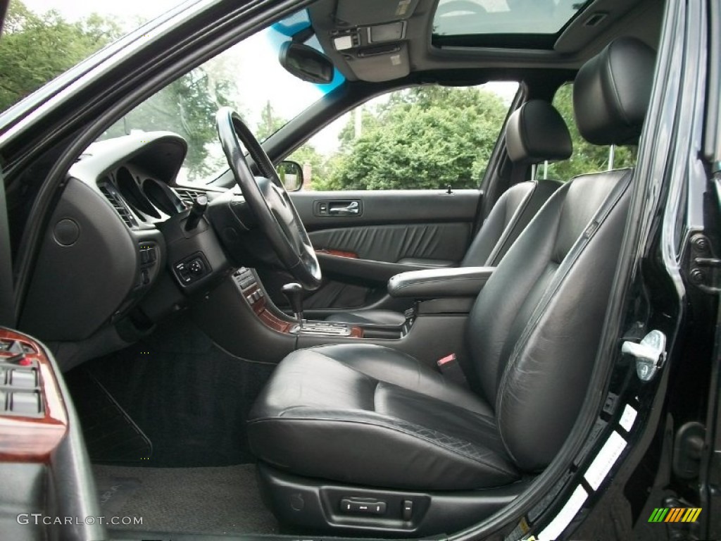 Ebony Interior 2000 Acura RL 3.5 Sedan Photo #51081443