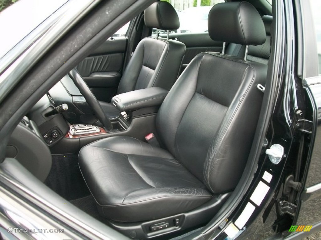 Ebony Interior 2000 Acura RL 3.5 Sedan Photo #51081458
