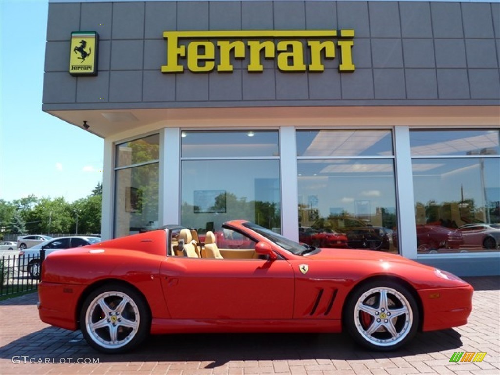 Rossa Corsa (Red) 2005 Ferrari 575 Superamerica Roadster F1 Exterior Photo #51081524