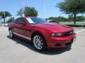 2010 Red Candy Metallic Ford Mustang V6 Premium Coupe  photo #7