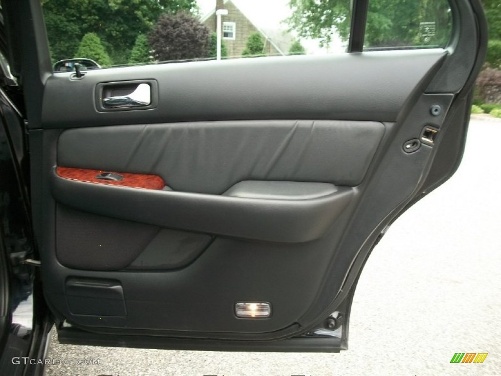 2000 Acura RL 3.5 Sedan Ebony Door Panel Photo #51081632