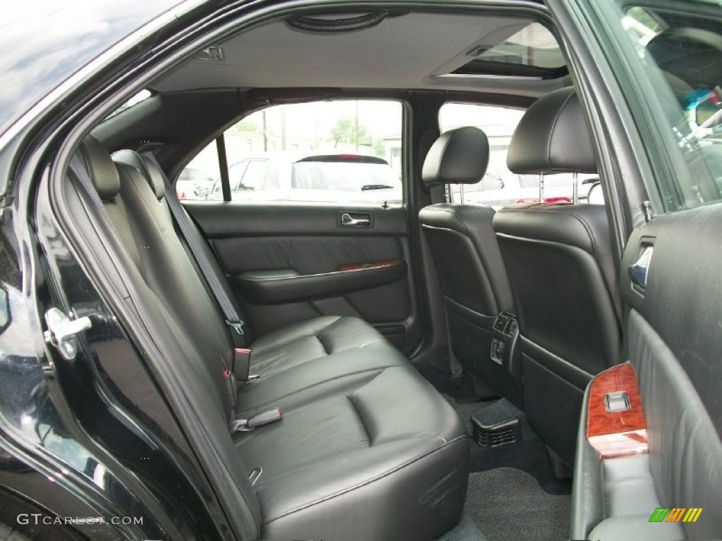 Ebony Interior 2000 Acura RL 3.5 Sedan Photo #51081647