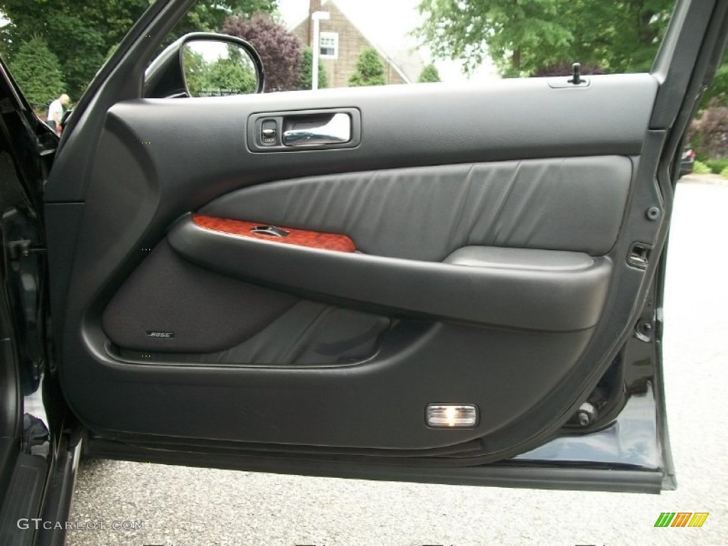 2000 Acura RL 3.5 Sedan Ebony Door Panel Photo #51081662