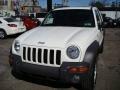 2004 Stone White Jeep Liberty Sport 4x4  photo #5