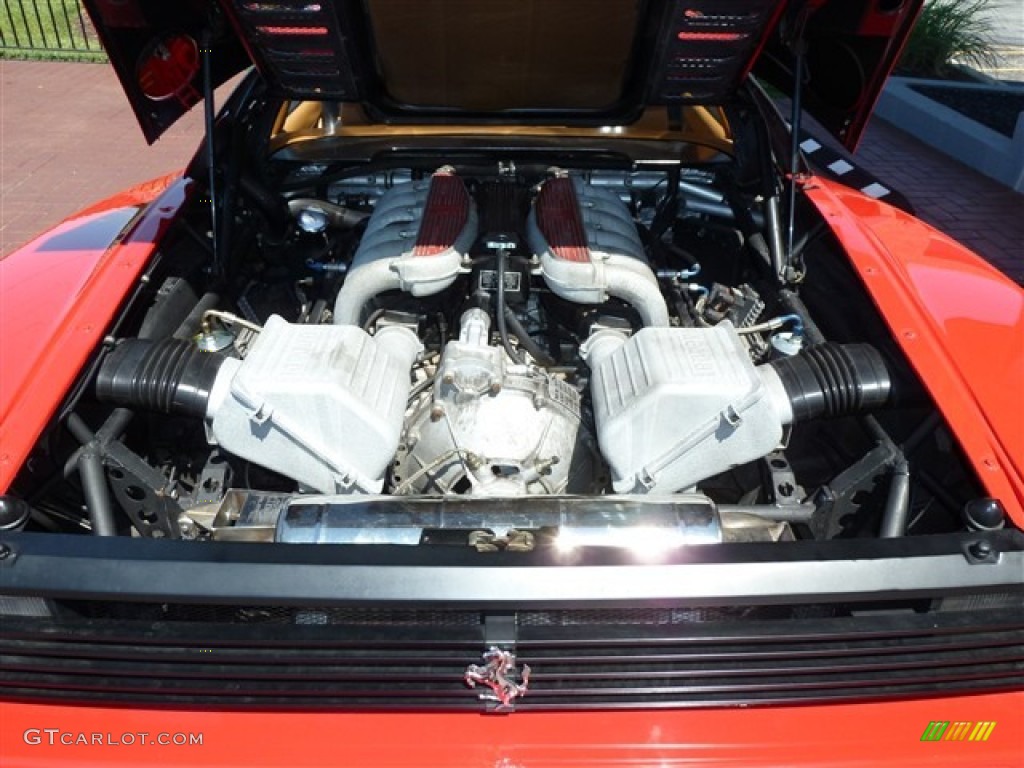 1992 Ferrari 512 TR Standard 512 TR Model 4.9 Liter DOHC 48-Valve Flat 12 Cylinder Engine Photo #51082088