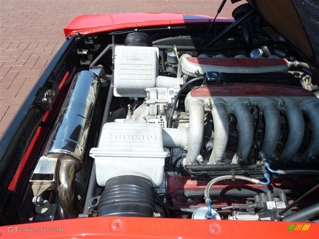 1992 Ferrari 512 TR Standard 512 TR Model 4.9 Liter DOHC 48-Valve Flat 12 Cylinder Engine Photo #51082103