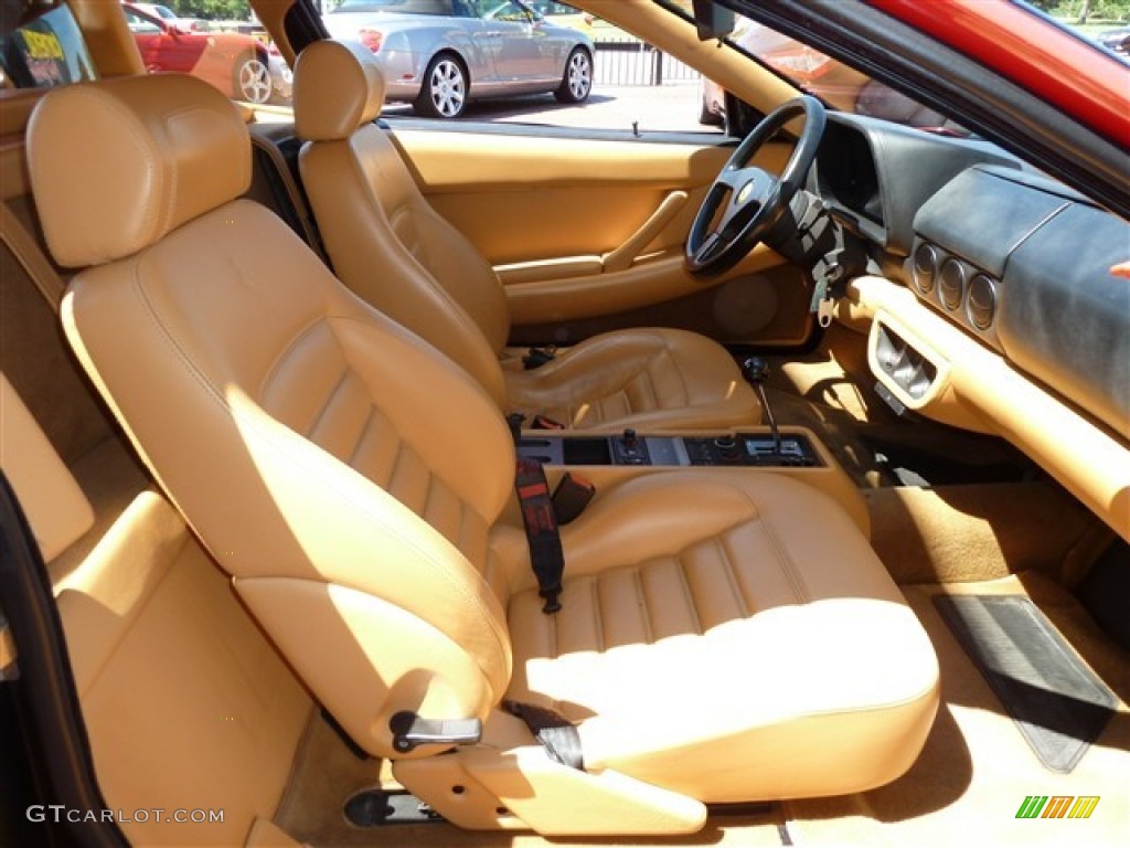 Beige Interior 1992 Ferrari 512 TR Standard 512 TR Model Photo #51082298