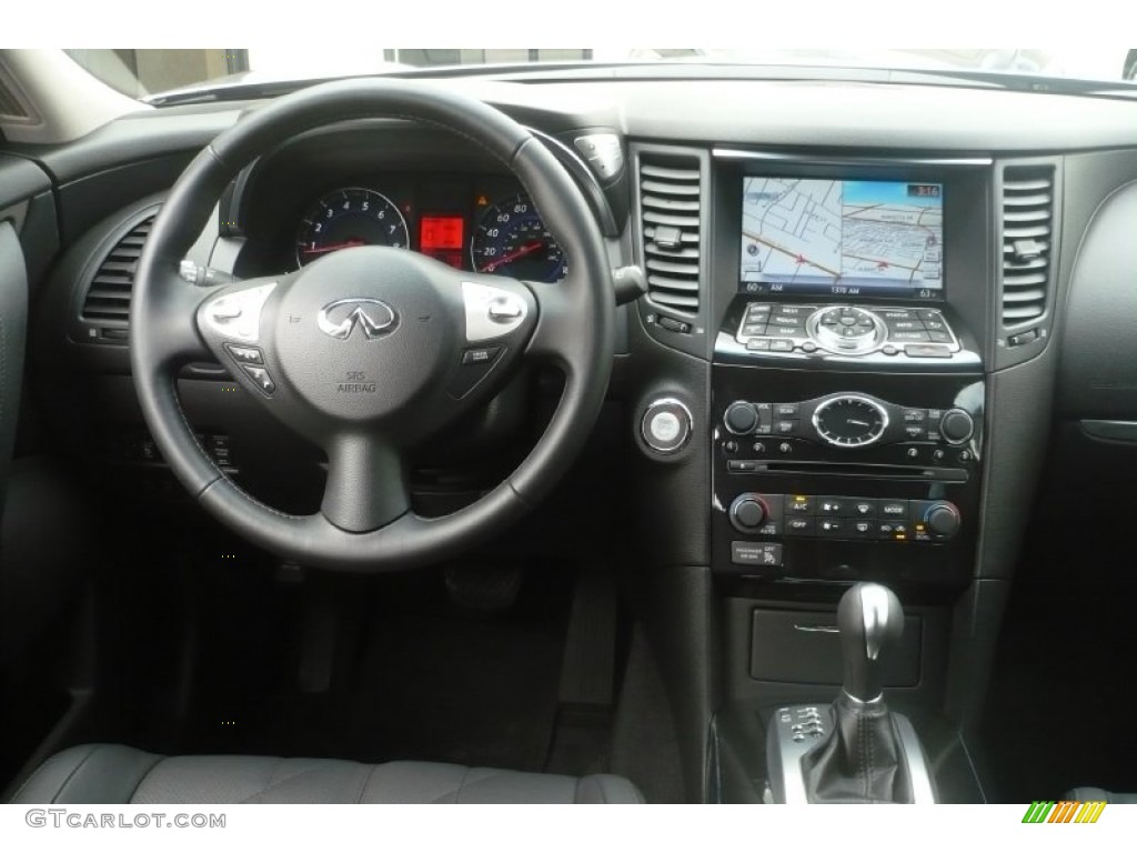 2011 Infiniti FX 35 Graphite Dashboard Photo #51082460