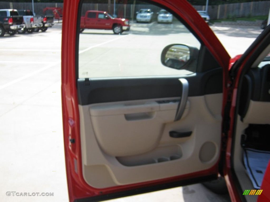 2011 Sierra 1500 SLE Crew Cab 4x4 - Fire Red / Ebony/Light Cashmere photo #17