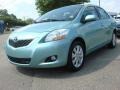 Jade Sea Metallic 2009 Toyota Yaris S Sedan
