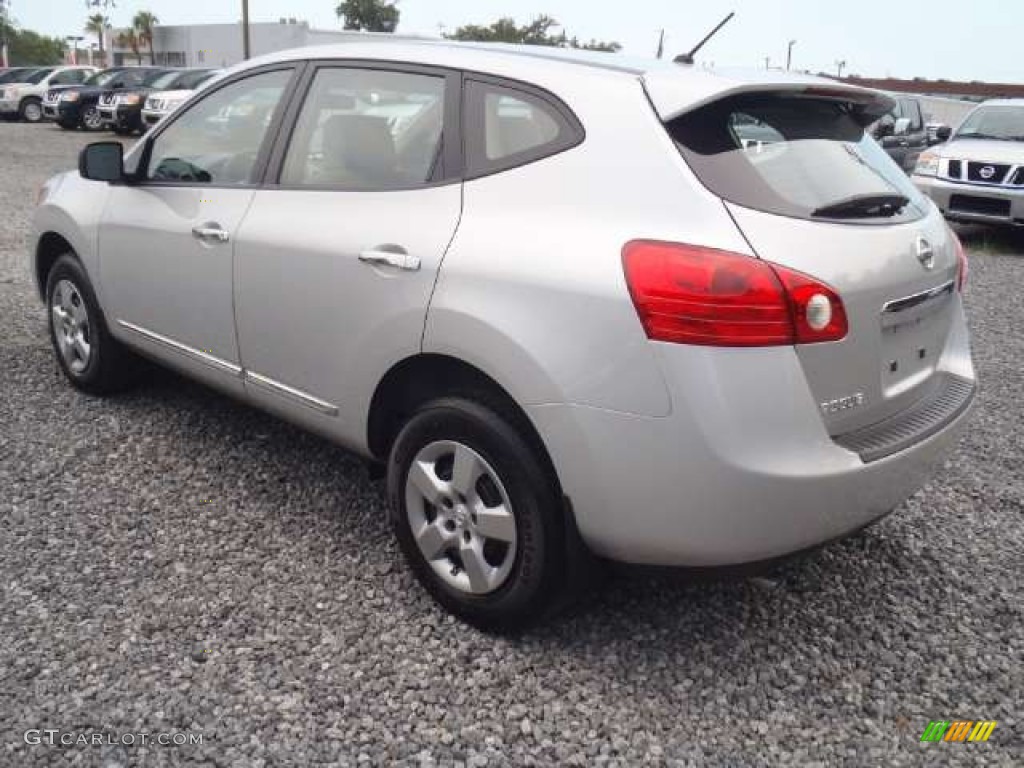 2011 Rogue S - Silver Ice Metallic / Gray photo #3