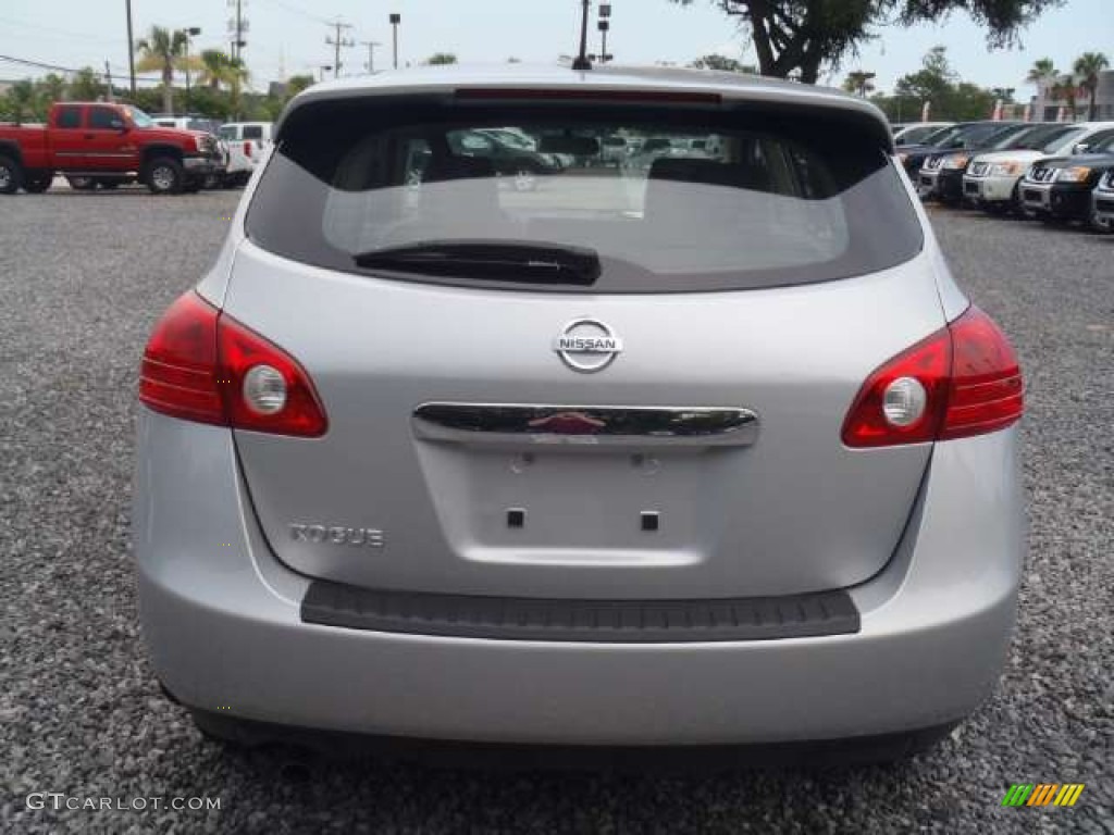 2011 Rogue S - Silver Ice Metallic / Gray photo #4