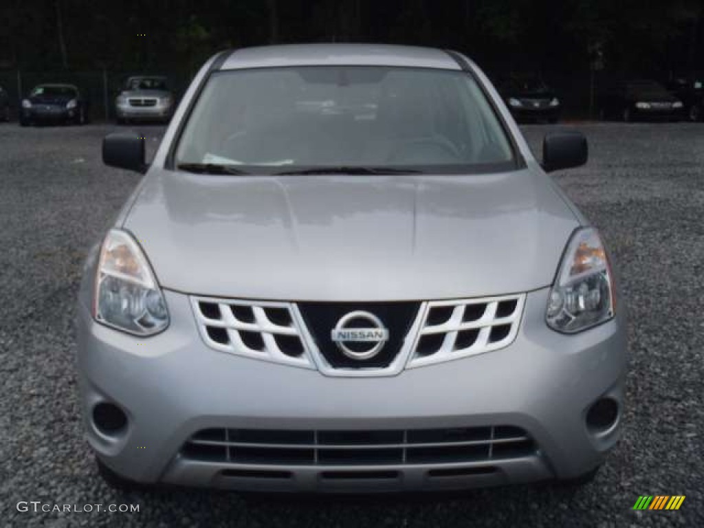 2011 Rogue S - Silver Ice Metallic / Gray photo #5