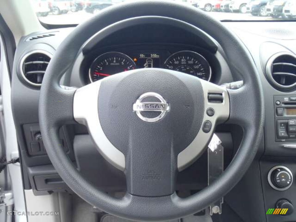 2011 Rogue S - Silver Ice Metallic / Gray photo #8