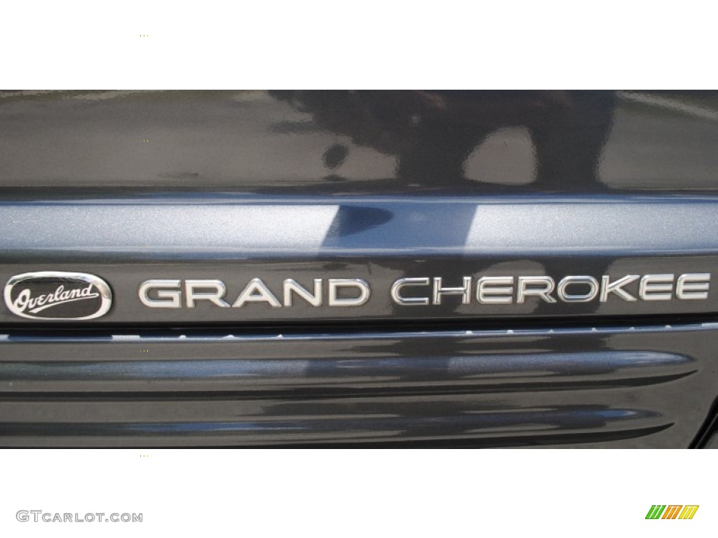 2002 Grand Cherokee Overland 4x4 - Graphite Metallic / Dark Slate Gray/Light Slate Gray photo #108