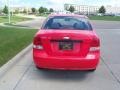 2004 Victory Red Chevrolet Aveo LS Sedan  photo #6