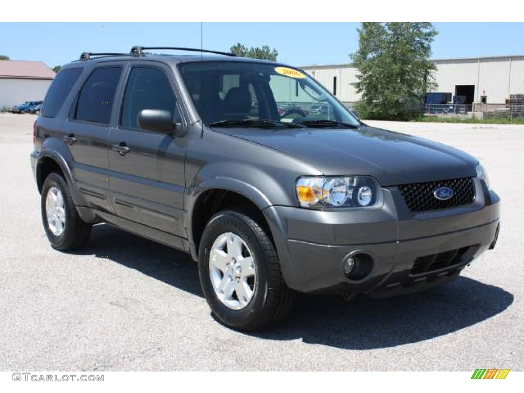 2006 Escape Limited 4WD - Dark Shadow Grey Metallic / Medium/Dark Flint photo #3