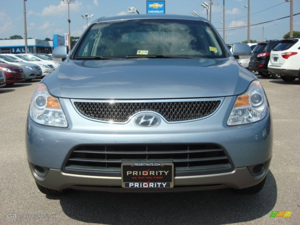 2008 Veracruz GLS - Blue Titanium Metallic / Gray photo #8