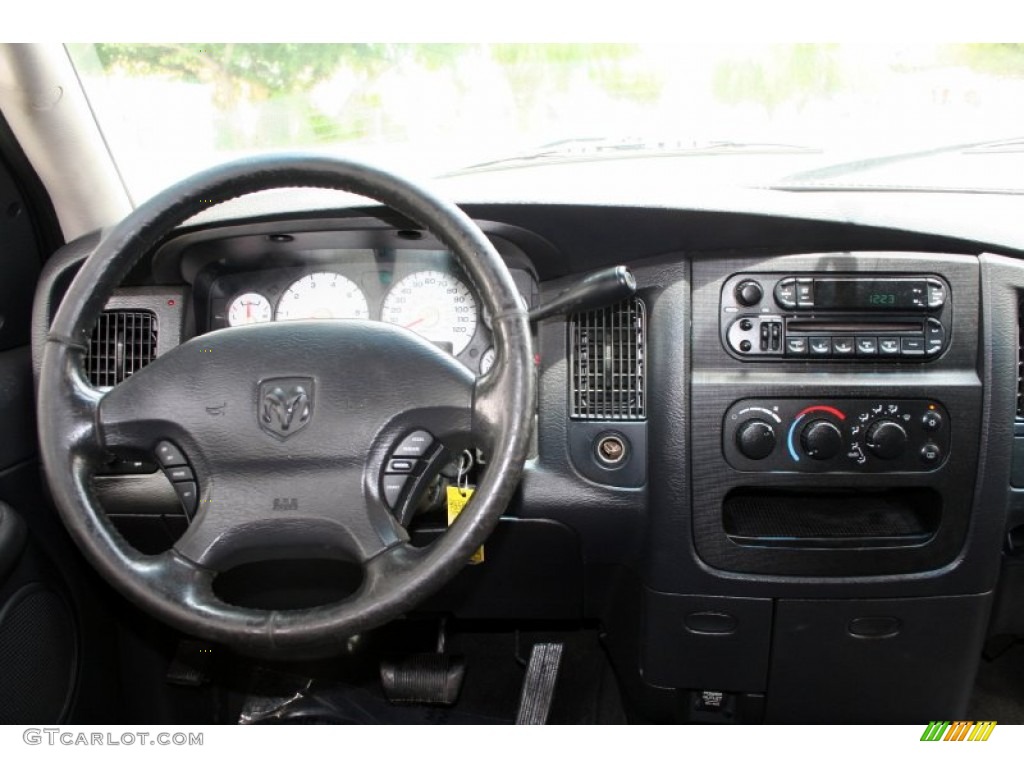 2002 Ram 1500 SLT Quad Cab 4x4 - Graphite Metallic / Dark Slate Gray photo #61