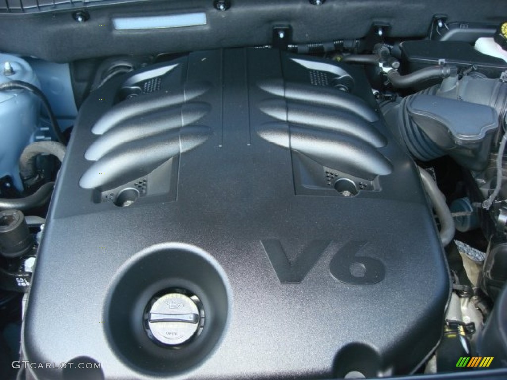2008 Veracruz GLS - Blue Titanium Metallic / Gray photo #22