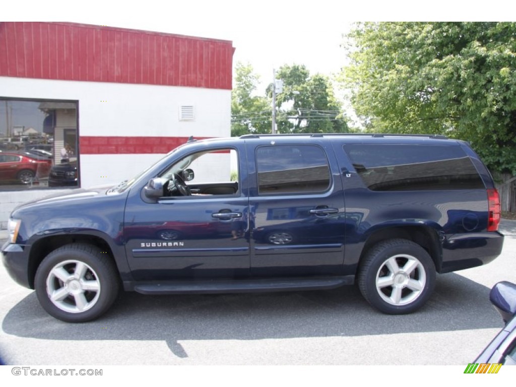 Dark Blue Metallic 2008 Chevrolet Suburban 1500 LT 4x4 Exterior Photo #51087251