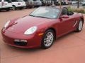 Ruby Red Metallic 2008 Porsche Boxster Standard Boxster Model Exterior