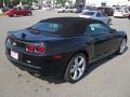 Black - Camaro LT/RS Convertible Photo No. 4