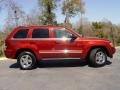 2007 Red Rock Crystal Pearl Jeep Grand Cherokee Limited  photo #2