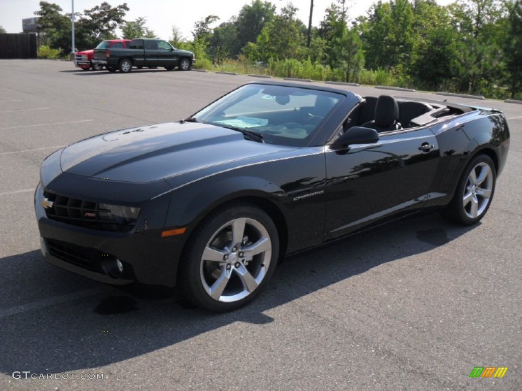 Black 2011 Chevrolet Camaro LT/RS Convertible Exterior Photo #51087710
