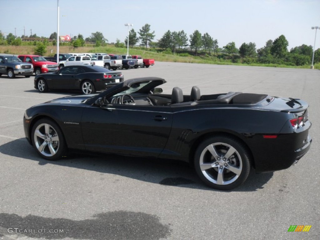 Black 2011 Chevrolet Camaro LT/RS Convertible Exterior Photo #51087725
