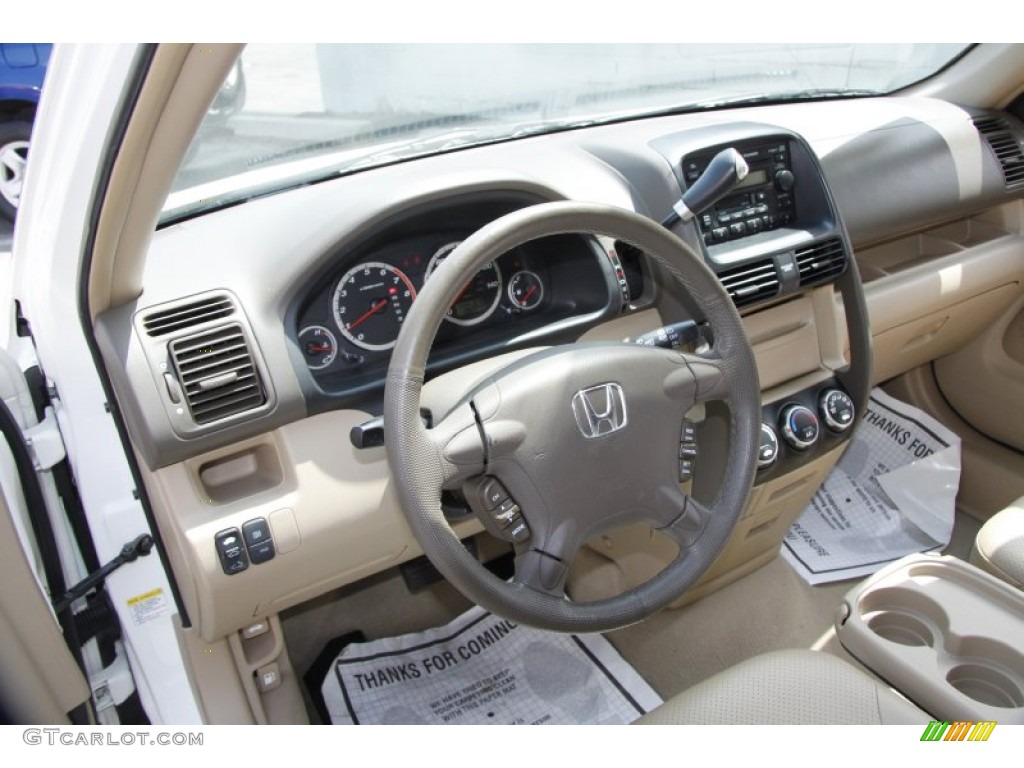 2006 CR-V SE 4WD - Taffeta White / Ivory photo #12