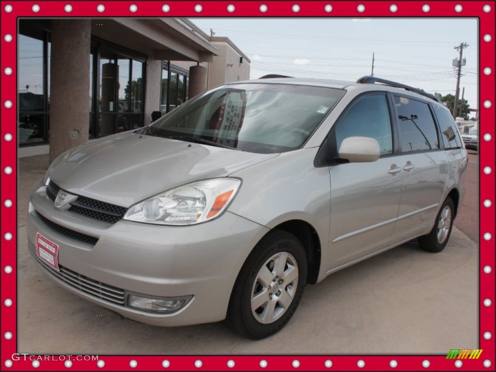 2004 Sienna XLE - Silver Shadow Pearl / Stone Gray photo #1