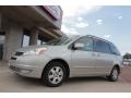 2004 Silver Shadow Pearl Toyota Sienna XLE  photo #17