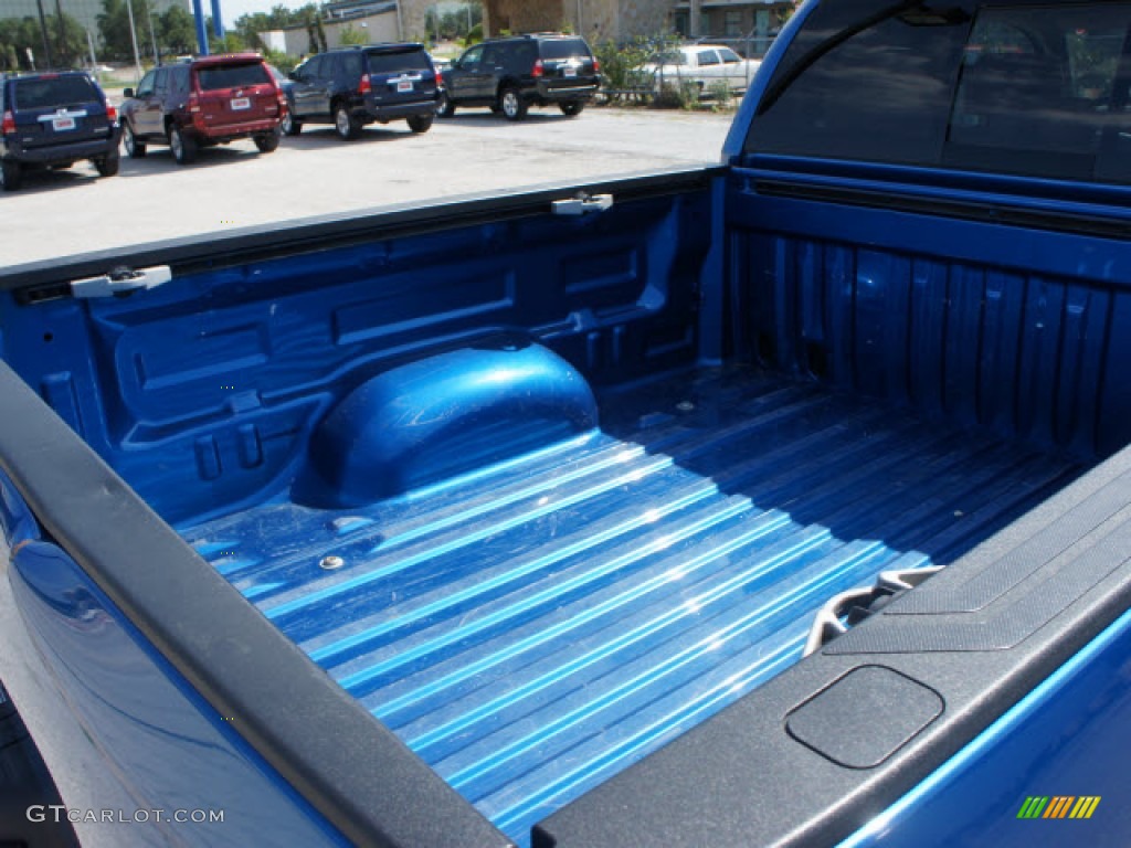 2007 Tundra SR5 Double Cab - Blue Streak Metallic / Beige photo #15