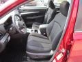 Off-Black 2011 Subaru Legacy 2.5i Premium Interior Color