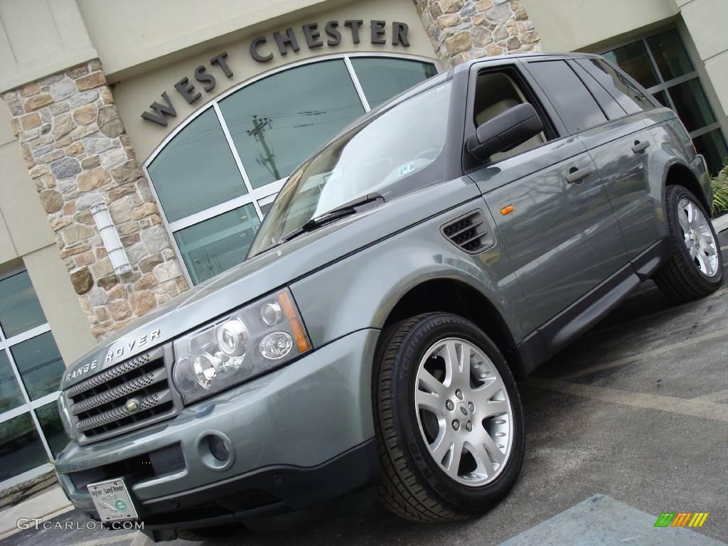 2006 Range Rover Sport HSE - Giverny Green Metallic / Ivory photo #3