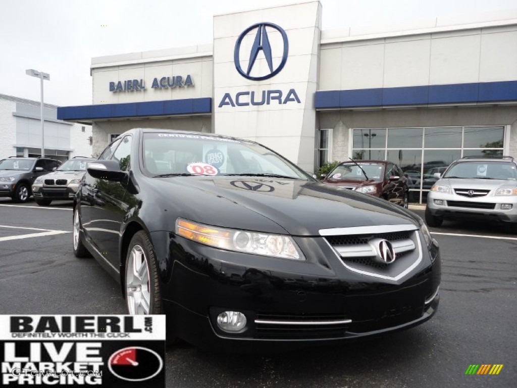 2008 Nighthawk Black Pearl Acura TL 3.2 51079426 Photo 10 GTCarLot