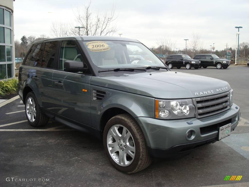2006 Range Rover Sport HSE - Giverny Green Metallic / Ivory photo #5