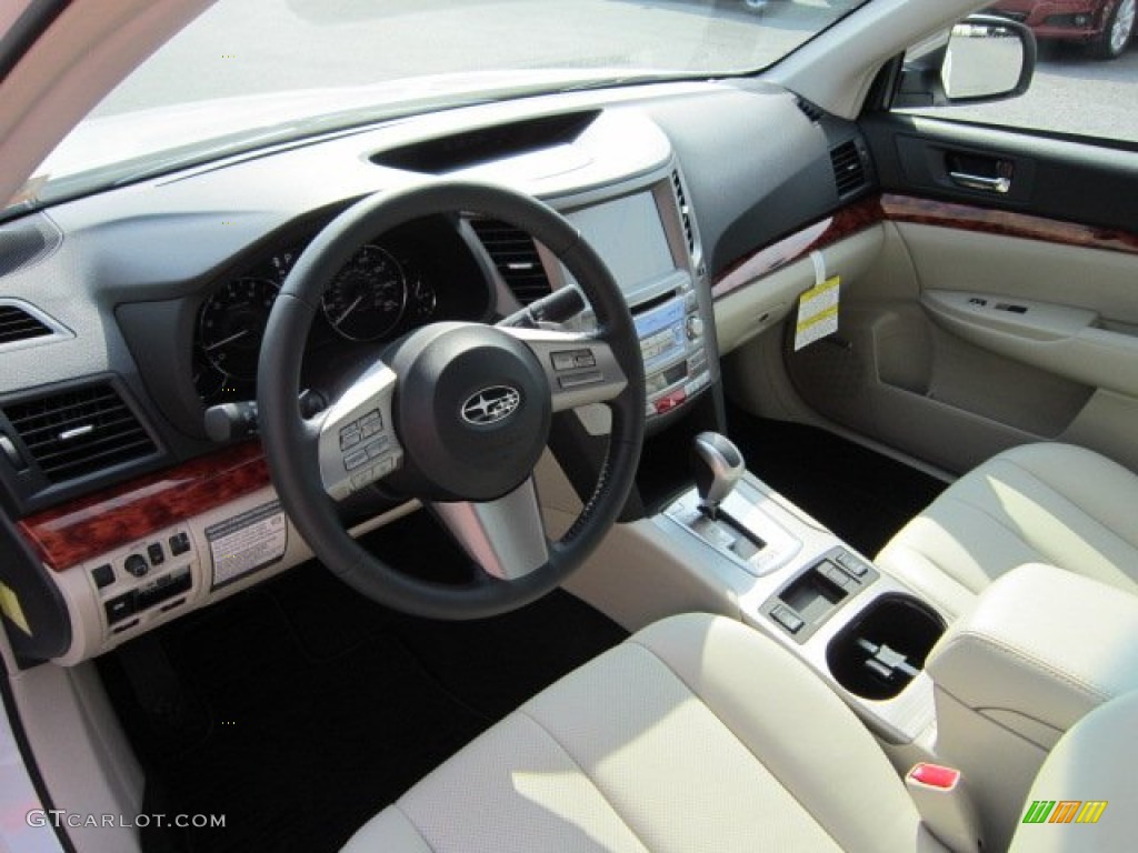 Warm Ivory Interior 2011 Subaru Legacy 3.6R Limited Photo #51090341
