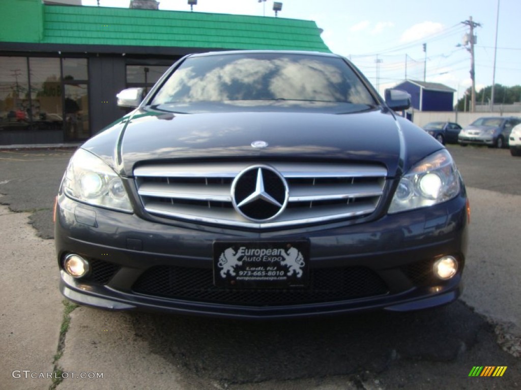 2008 C 350 Sport - Steel Grey Metallic / Black photo #9