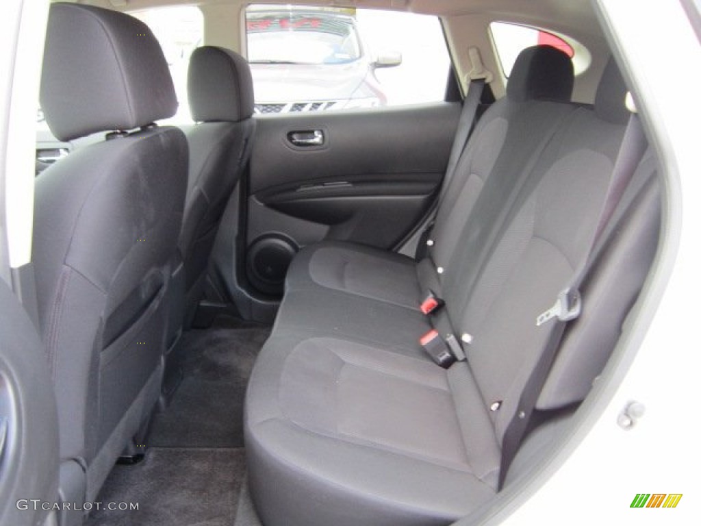 2011 Rogue S AWD Krom Edition - Pearl White / Black photo #4