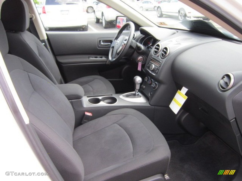 2011 Rogue S AWD Krom Edition - Pearl White / Black photo #6