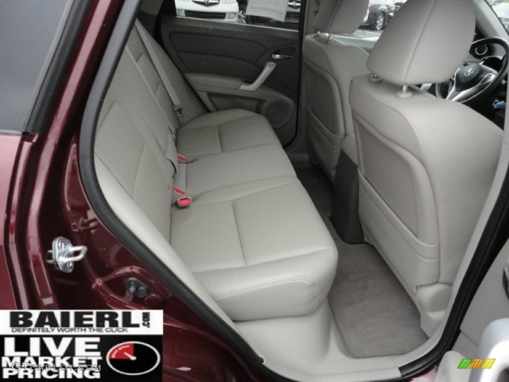 2009 RDX SH-AWD Technology - Basque Red Pearl / Taupe photo #16