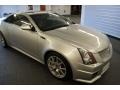 Radiant Silver Metallic 2011 Cadillac CTS -V Coupe