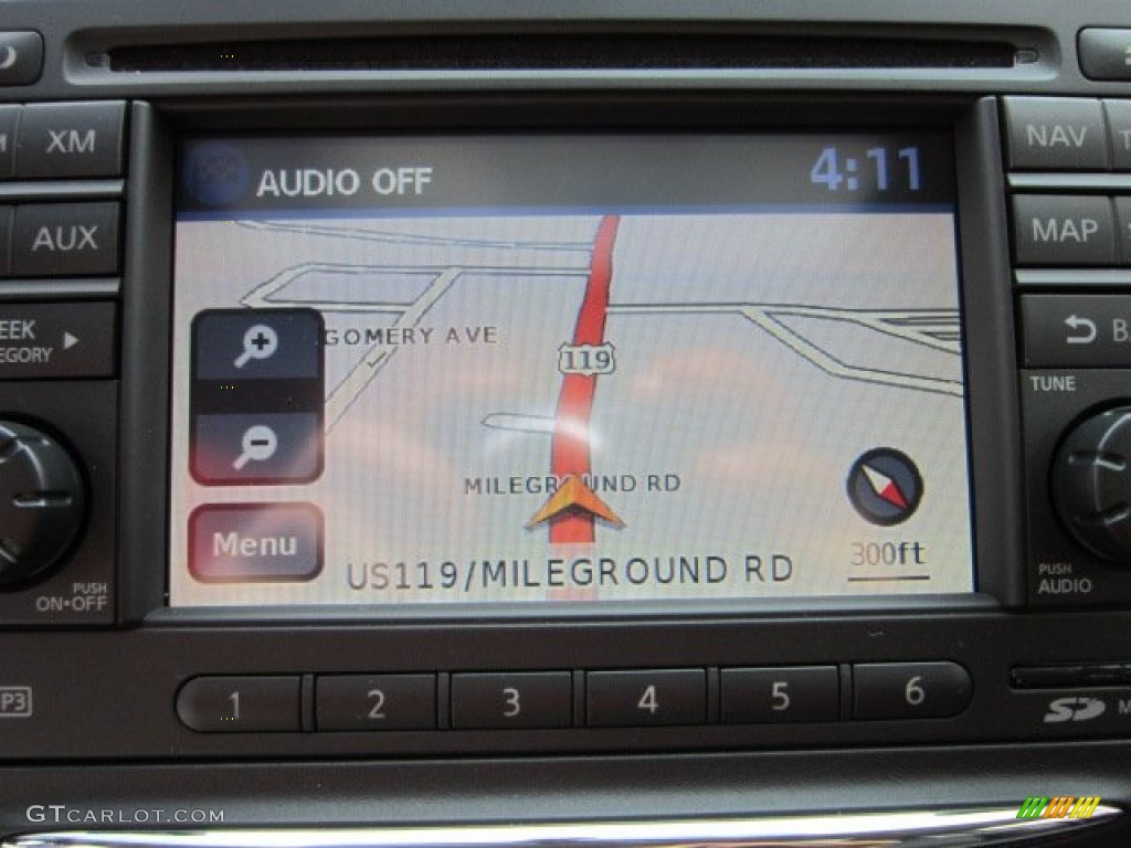 2011 Rogue SL AWD - Silver Ice Metallic / Black photo #7