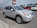 2011 Silver Ice Metallic Nissan Rogue SL AWD  photo #11