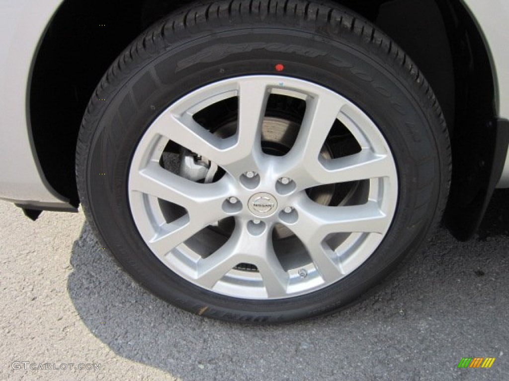 2011 Rogue SL AWD - Silver Ice Metallic / Black photo #13