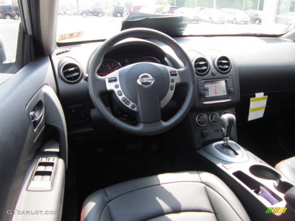 2011 Rogue SL AWD - Silver Ice Metallic / Black photo #16